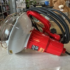 リフレクター投光器💡500W型EARTHMANタカギ高儀WLT-5005RFA電圧AC100V周波数50/60Hz屋外用❗️動作未確認❗️赤の画像