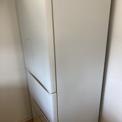 TOSHIBA　冷蔵庫　2020年製エコ機能付き ホワイトGR-R460FKの画像