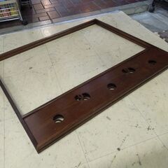 風炉先屏風 木製 つぼつぼ透かし 茶道具 茶室道具 仕切り 衝立 和パーテーション 紙箱あり 札幌市 新道東店の画像