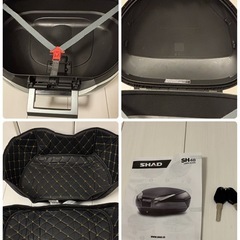 SHAD SH48 トップケース リアボックス  リアBOXの画像
