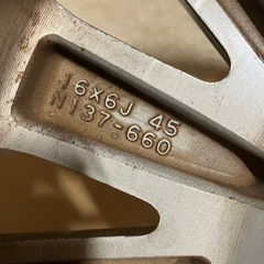 C26後期セレナハイウェイスター純正アルミホイール　1本の画像