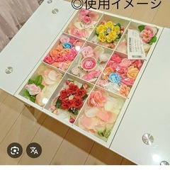 ガラスコレクションテーブル センターテーブルの画像