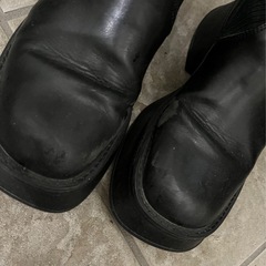 ジーナシス ブーツ 黒 Lサイズ　24cm〜24.5cmの画像