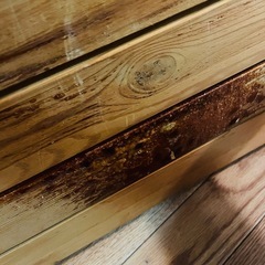 木製ラック　4段　傷汚れあり　の画像