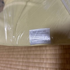 ニトリ　シーツカバー両面セミダブル、枕の画像