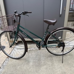 【個別に返答できずすみません　決まりました】自転車　リアタイヤ交換済の画像