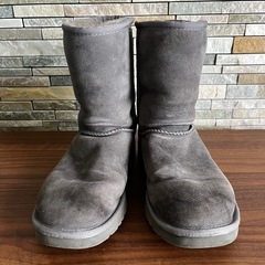 UGG australia ムートンブーツ グレー　24.0cmの画像