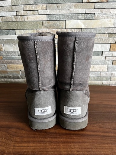 UGG australia ムートンブーツ グレー　24.0cm
