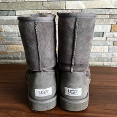 UGG australia ムートンブーツ グレー　24.0cmの画像