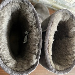 UGG australia ムートンブーツ グレー　24.0cmの画像