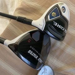 ゴルフクラブ断捨離　アイアン6-p,ブラッシー、ドラフィンウエッジ、練習器具の画像