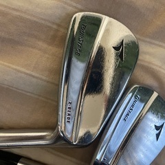ゴルフクラブ断捨離　アイアン6-p,ブラッシー、ドラフィンウエッジ、練習器具の画像