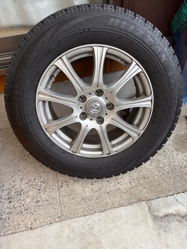 ブリヂストン製ＶＲＸ２アルミスタッドレスセット