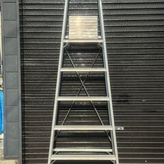 ◆徳島県お引き取り限定品　配送不可◆ピカコーポレーション 脚立 KM-150 5段 USED品の画像