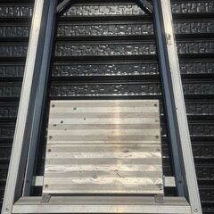 ◆徳島県お引き取り限定品　配送不可◆ピカコーポレーション 脚立 KM-150 5段 USED品の画像