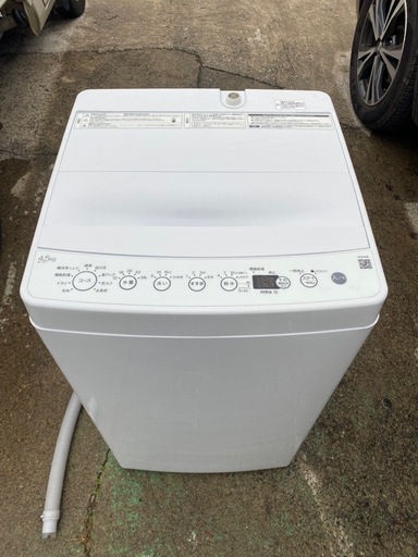 ☆No.m253 洗濯機 4.5kg ハイアール 2023年製