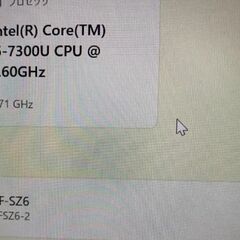パソコン　OneNote  CF-SZ6　　ジャンクの画像