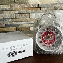 【非売品】新品 餃子の王将 目覚まし時計 アラーム 餃子 の画像