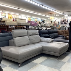 ⭐️春日市⭐️EDITIONS⭐️定価282,800円⭐️総革張り 高級カウチソファ⭐️TWO-ONE-STYLE⭐️ソファーレザー皮コーナーソファの画像