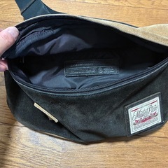 Mister Piece ウエストポーチ ボディバッグ黒/ベージュの画像