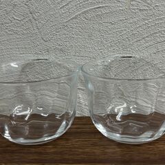 【お売りします】和風切子 冷茶 トンボ柄切子 コップ グラス 8コの画像