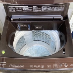洗濯機　10K　2022年製　TOSHIBA  AW-10DP1BK（T）の画像