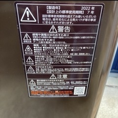 洗濯機　10K　2022年製　TOSHIBA  AW-10DP1BK（T）の画像