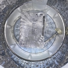 送料・設置込み可　洗濯機　6kg NITORI 2025年【分解クリーニング済み】の画像