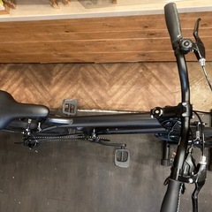 防犯登録料無料！【Bianchi LECCOアルミフレーム】7段変速　20インチミニベロ　ガンメタブラックの画像