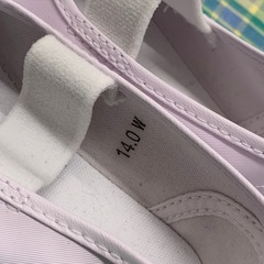 美原店 未使用 上靴 14㎝ 保育園 幼稚園　室内履きの画像