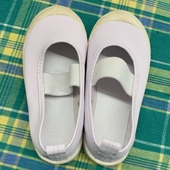 美原店 未使用 上靴 14㎝ 保育園 幼稚園　室内履きの画像