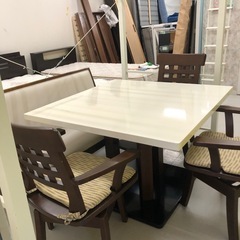 🎀ダイニングテーブル5点セット🎀の画像