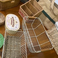 ビンテージ　かご類　いろいろまとめて！の画像