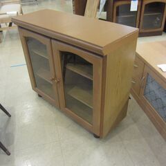 棚（収納）　ガラス戸　【J571031-209】の画像