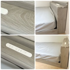 タンスのゲン　セミダブル　ベッドフレーム　マットレスの画像