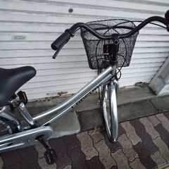 美品☆[SAIMOTO]LAPEURE(ラピューレ)26吋 ファミリーサイクル シングル/ガンメタリックの画像