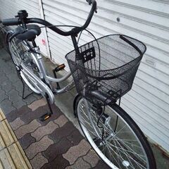 美品☆[SAIMOTO]LAPEURE(ラピューレ)26吋 ファミリーサイクル シングル/ガンメタリックの画像