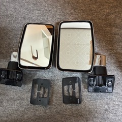 トヨタ ランドクルーザー 60系サイドミラー ドアミラー　クローム　メッキの画像