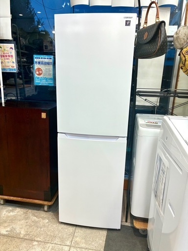 シャープ SHARP プラズマクラスター 2ドア 2024年製 中古 美品 家電 買取 不要品 冷蔵庫230L
