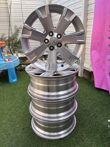 三菱 MITSUBISHI 純正 デリカD5 CV5W ホイール アルミ 18インチ 7J 5穴 4本