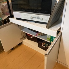 ニトリ　食器棚の画像