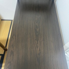 無料でお譲りします✨PCデスク2台（茶・ナチュラル）相模原市南区引き取りの画像