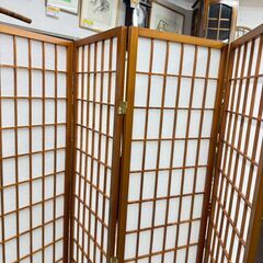TSUDA 障子スクリーン TSW-322-04 4連 パーテーションの画像