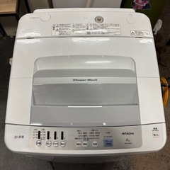 HITACHI 日立　NW-R803　全自動洗濯機　8キロ2020年製の画像