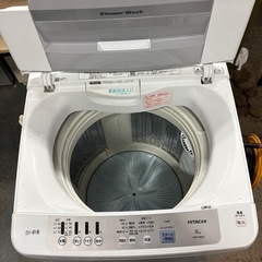 HITACHI 日立　NW-R803　全自動洗濯機　8キロ2020年製の画像
