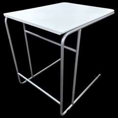 NO.2620 シモンズ ナイトテーブル サイドテーブル ホワイト 家具 中古の画像