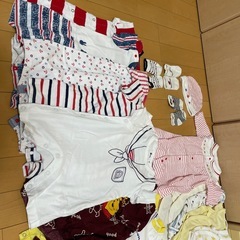 ベビー服50-70の画像