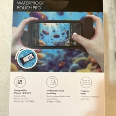 新品未使用　お得な2個セット❣️ 防水スマホポーチ IPX8 ブラック 防水ケースの画像