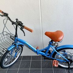 新品・未使用の折り畳み自転車２０インチの画像