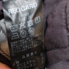 レッドカード デニムの画像